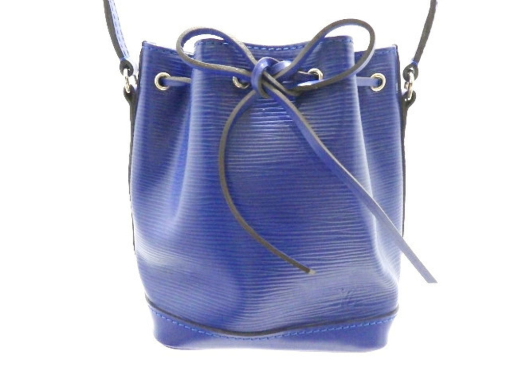 LOUIS VUITTON Bag Noe Shoulder Epi Blue